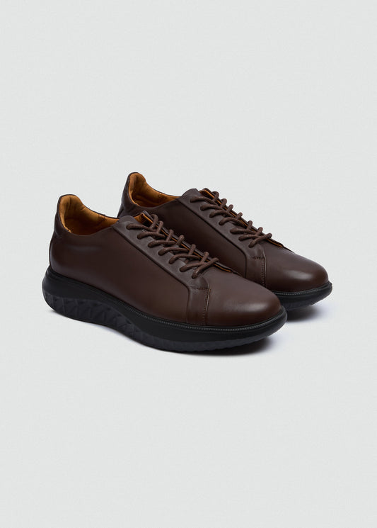 Everyday Leather Sneaker — Brown