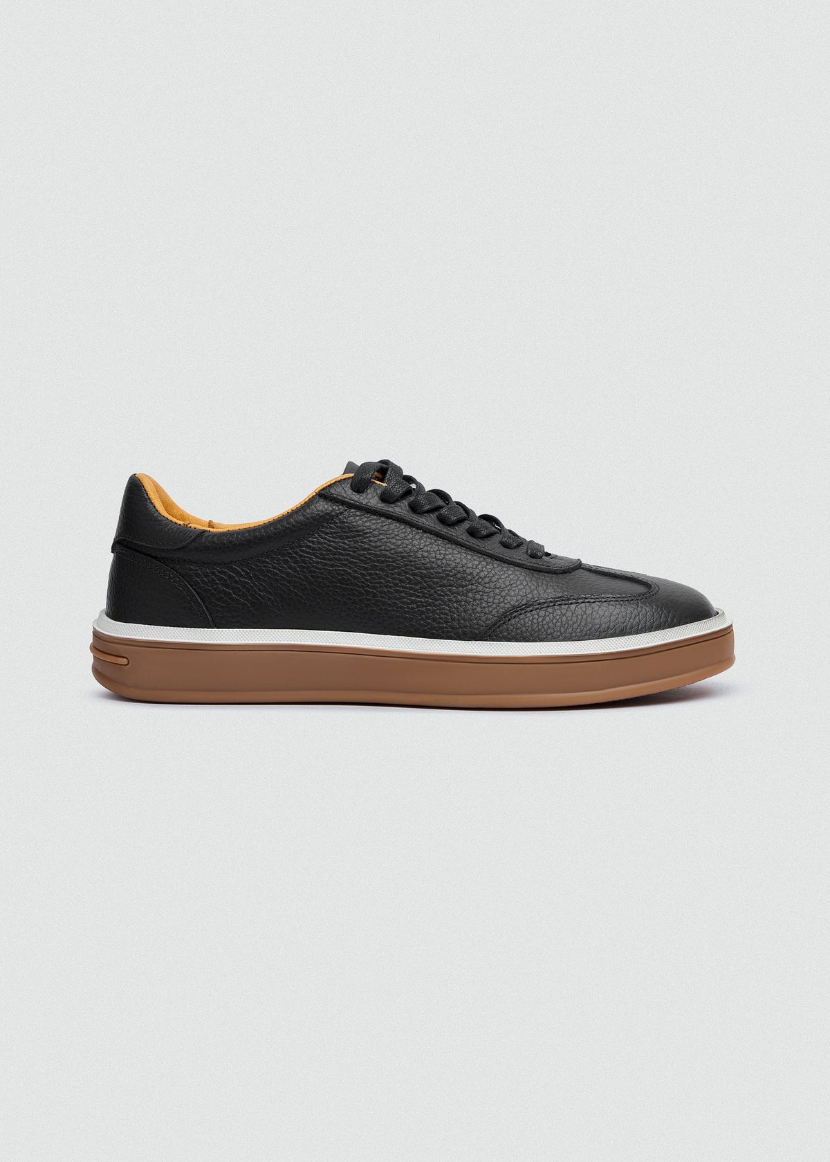Retro Suede Sneaker — Black