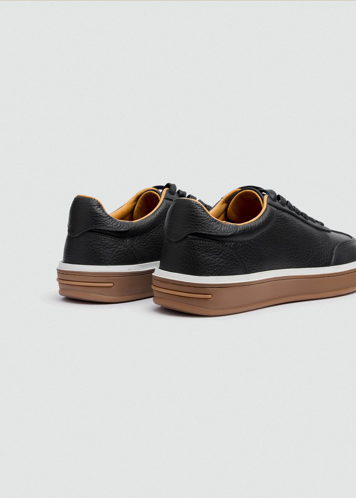 Retro Suede Sneaker — Black