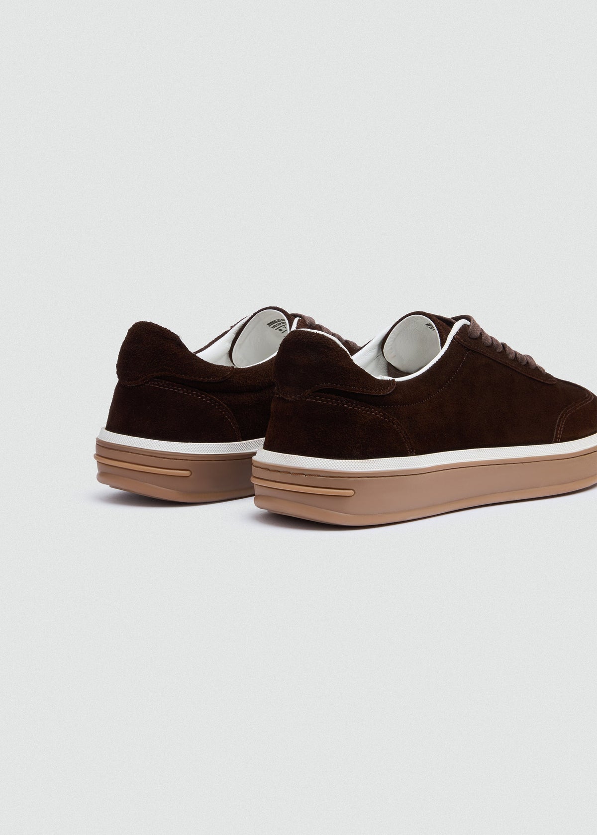 Retro Suede Sneaker — Brown