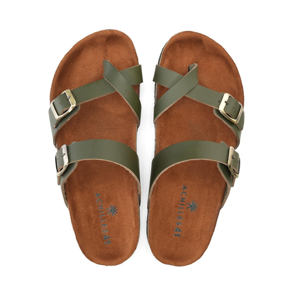 Classic Toe-Loop Sandal — Olive