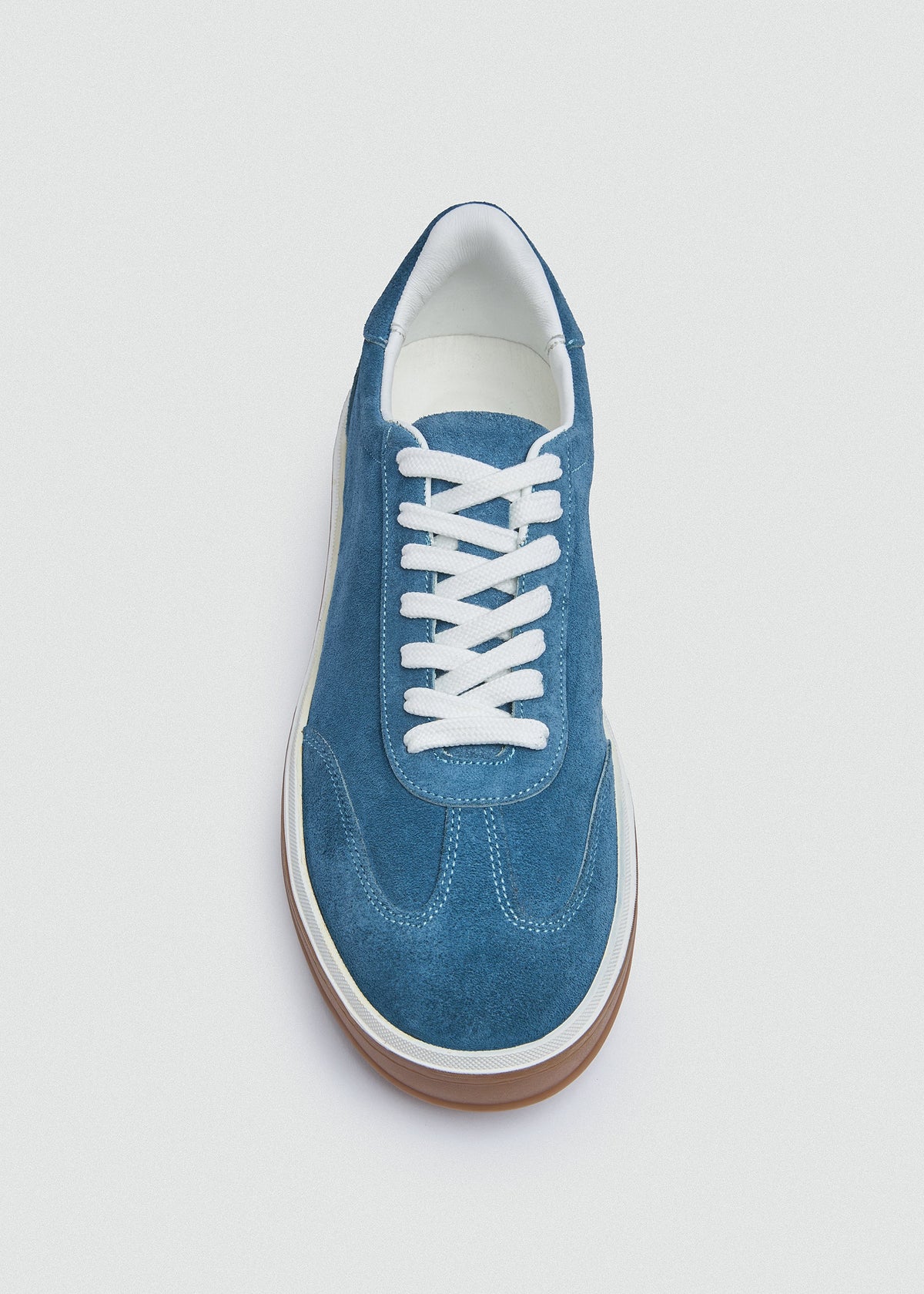 Retro Suede Sneaker — Blue