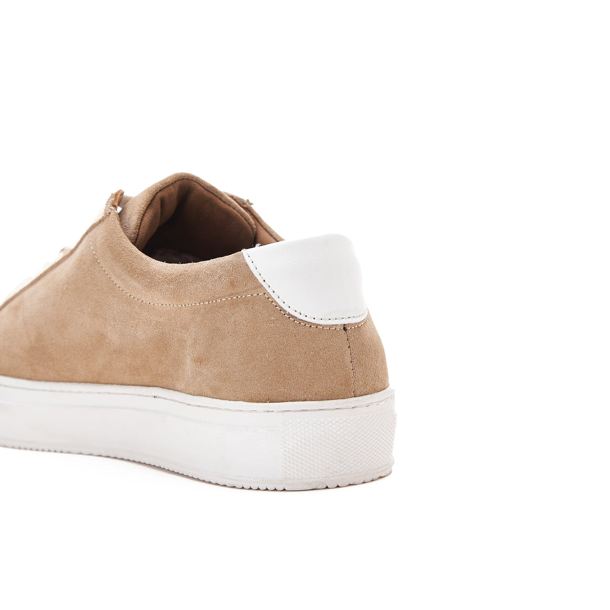 Calf Leather Calf Sneaker — Beige