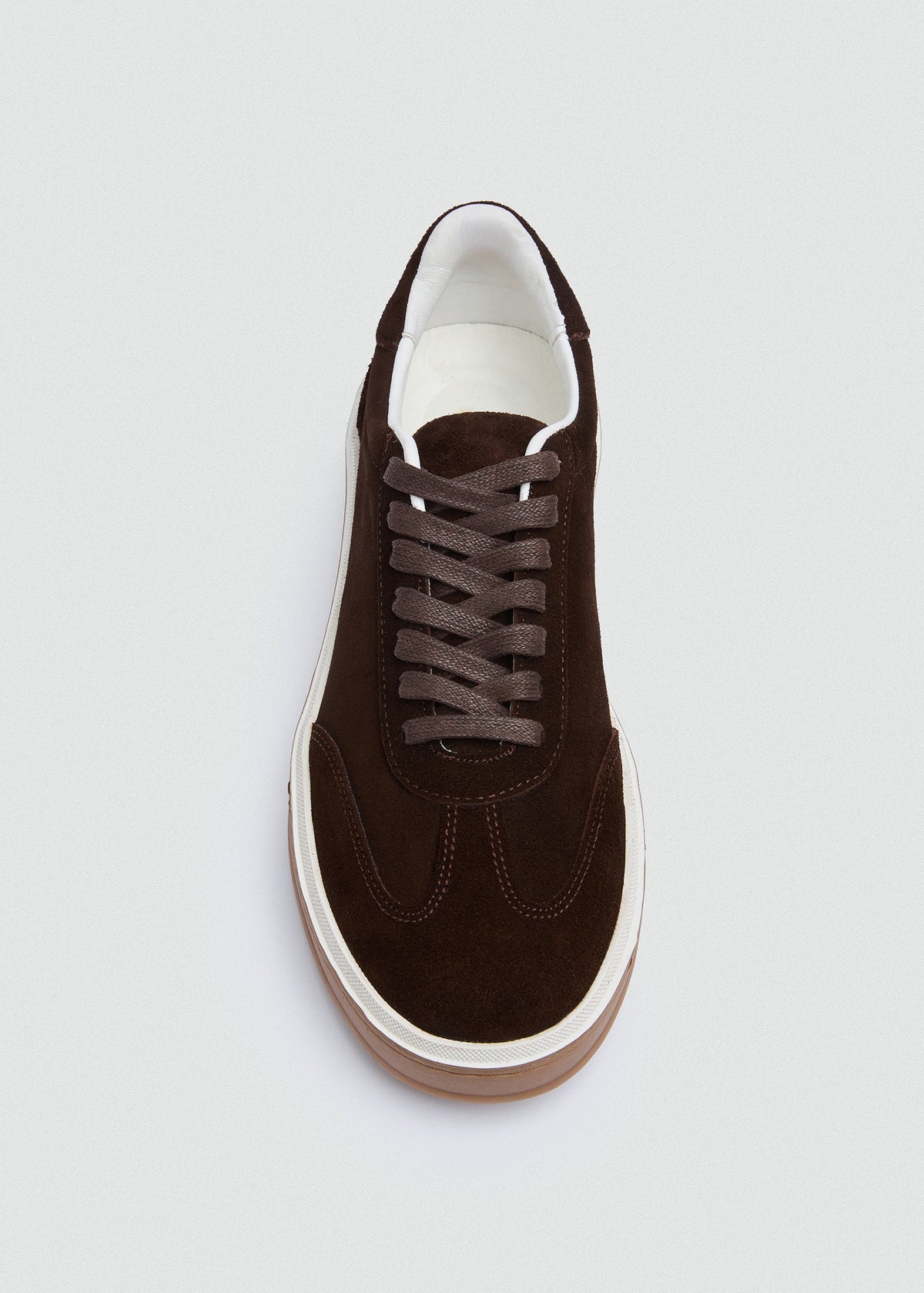 Retro Suede Sneaker — Brown