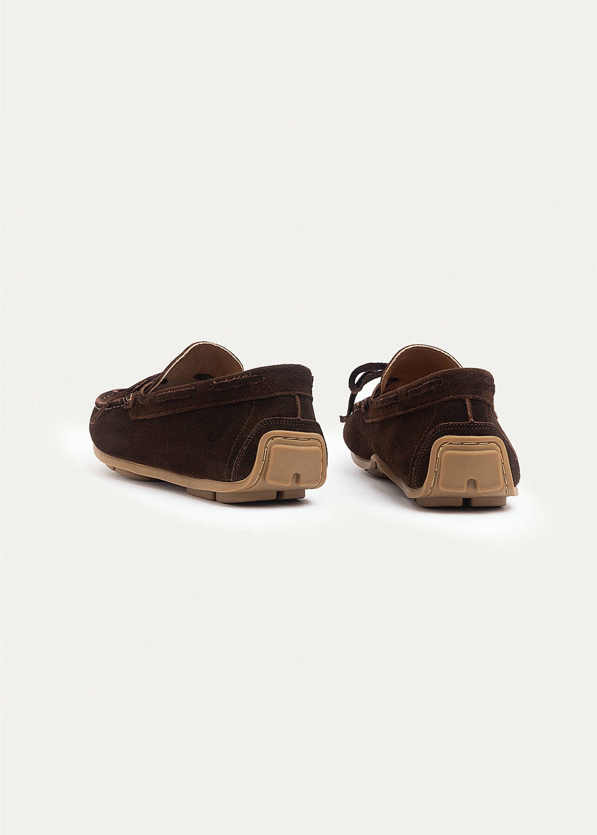 Suede Boat Shoe II — Brown