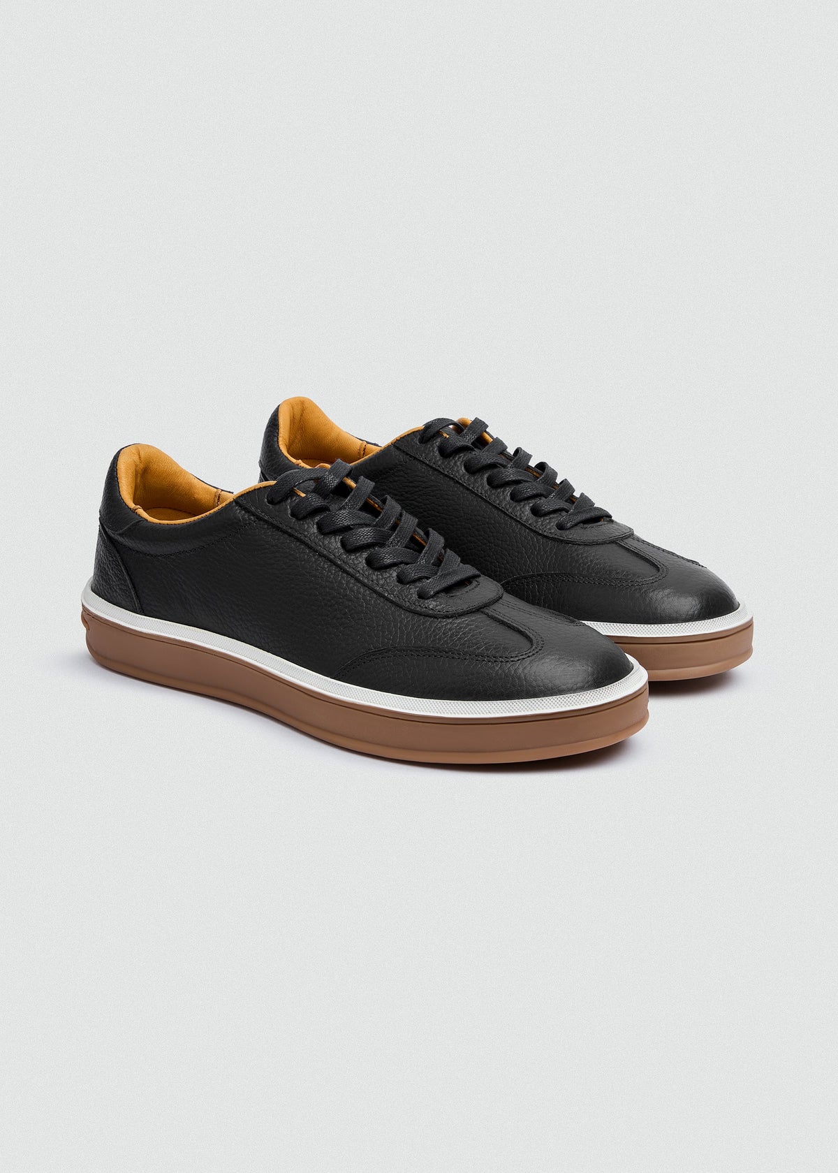 Retro Suede Sneaker — Black