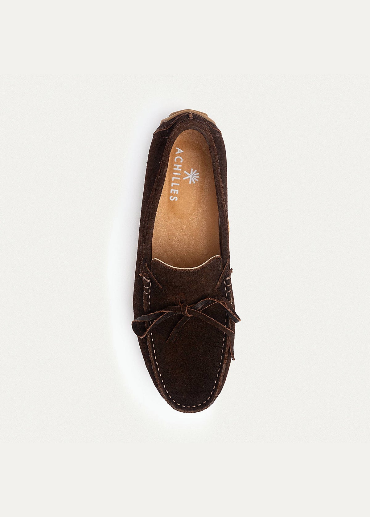 Suede Boat Shoe II — Brown
