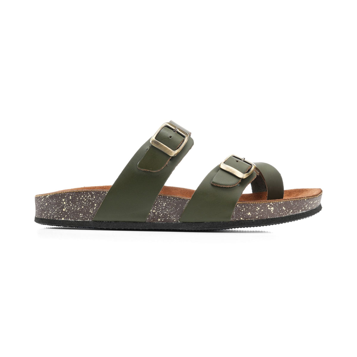 Classic Toe-Loop Sandal — Olive