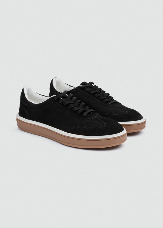 Retro Suede Sneaker II — Black