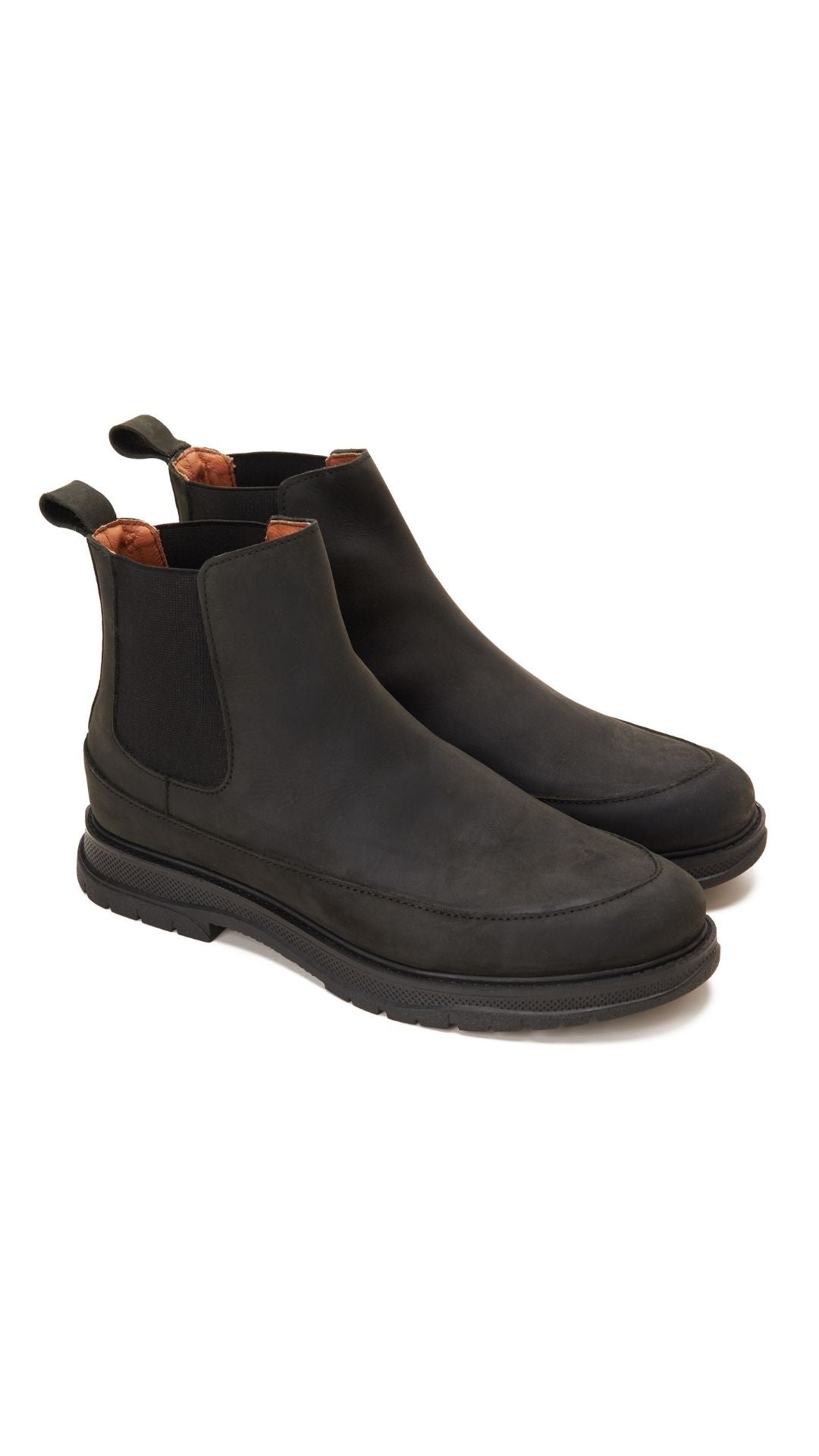 Leather Chelsea Boot — Black