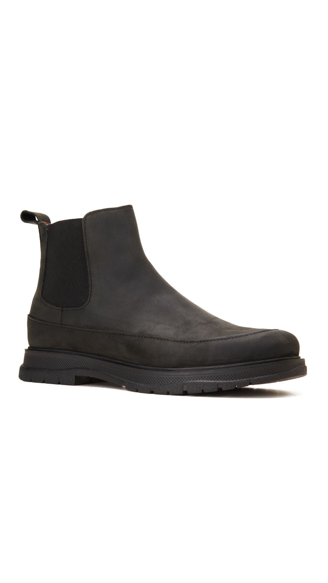 Leather Chelsea Boot — Black
