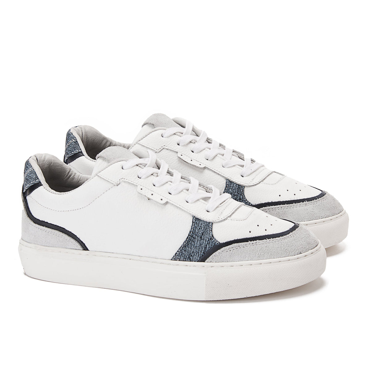 Clean Leather Sneaker — White