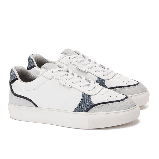 Clean Leather Sneaker — White