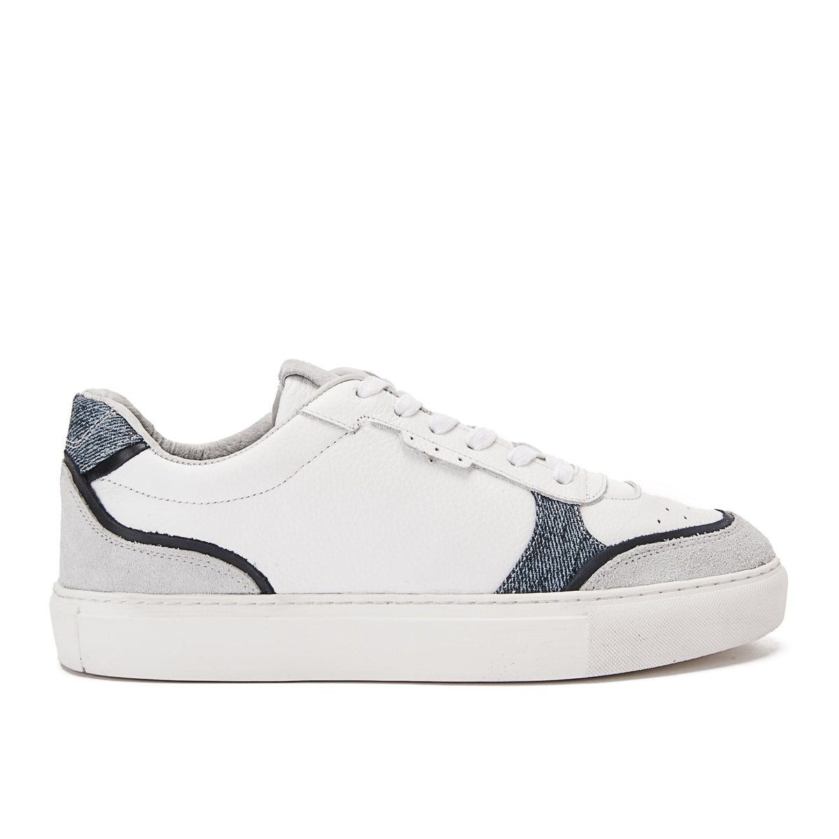 Clean Leather Sneaker — White