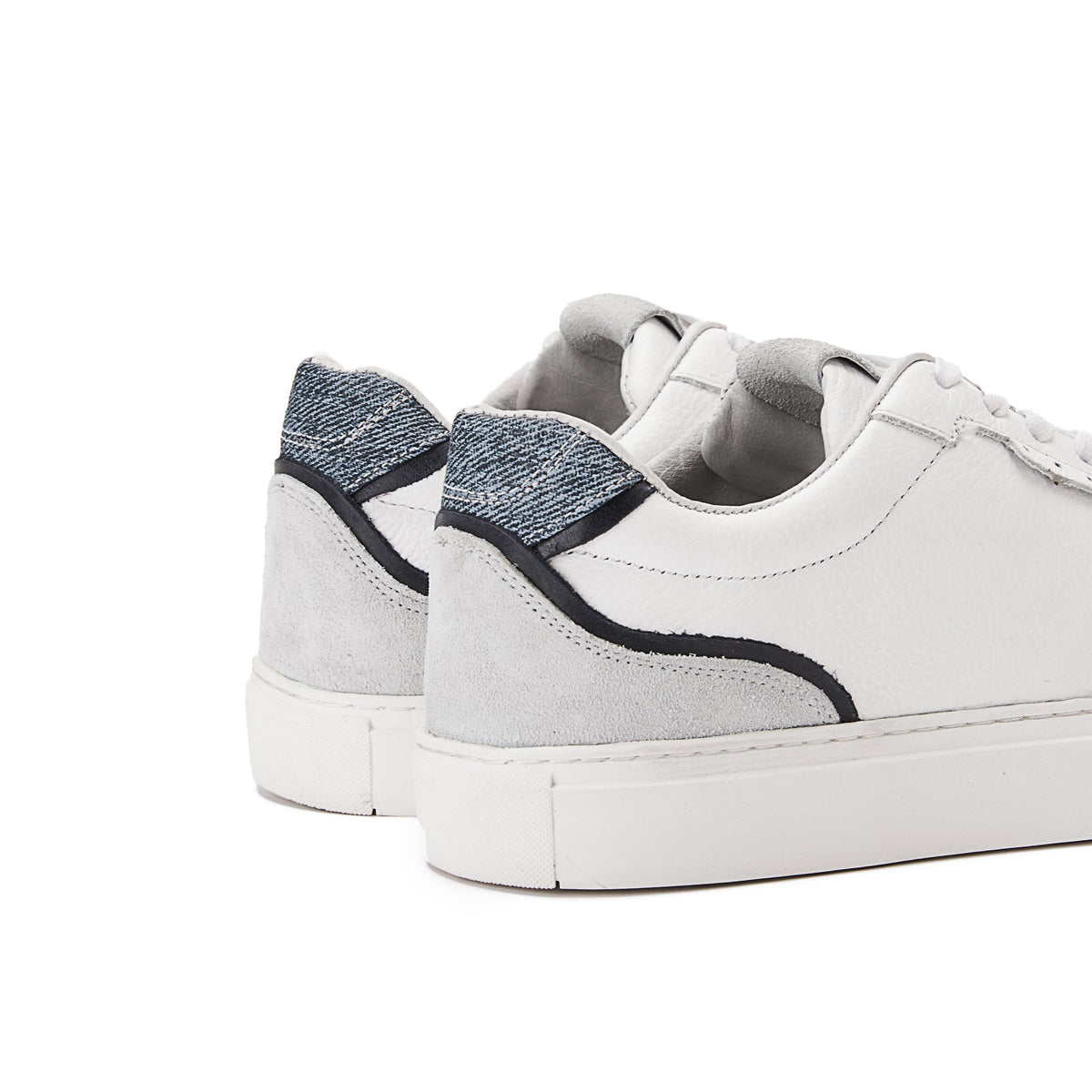 Clean Leather Sneaker — White