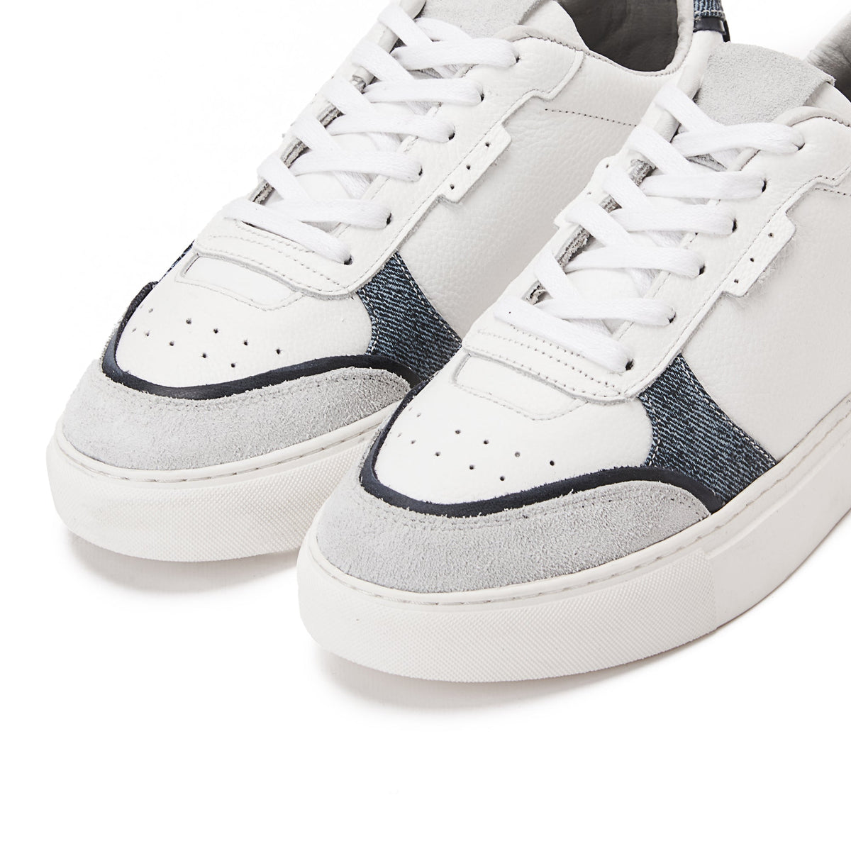 Clean Leather Sneaker — White