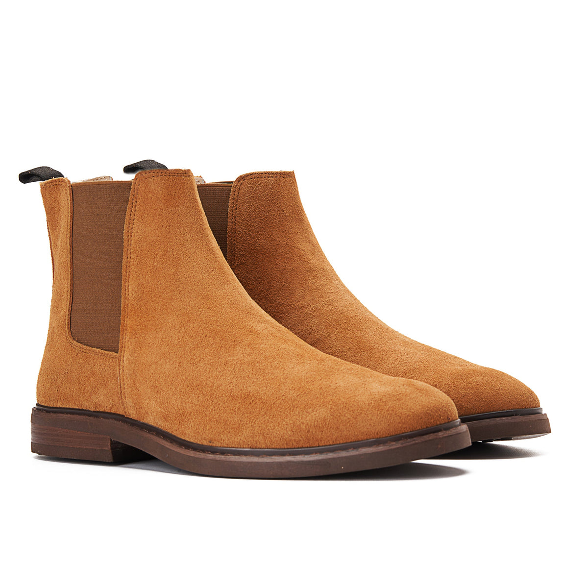 Premium Suede Chelsea Boot — Havana