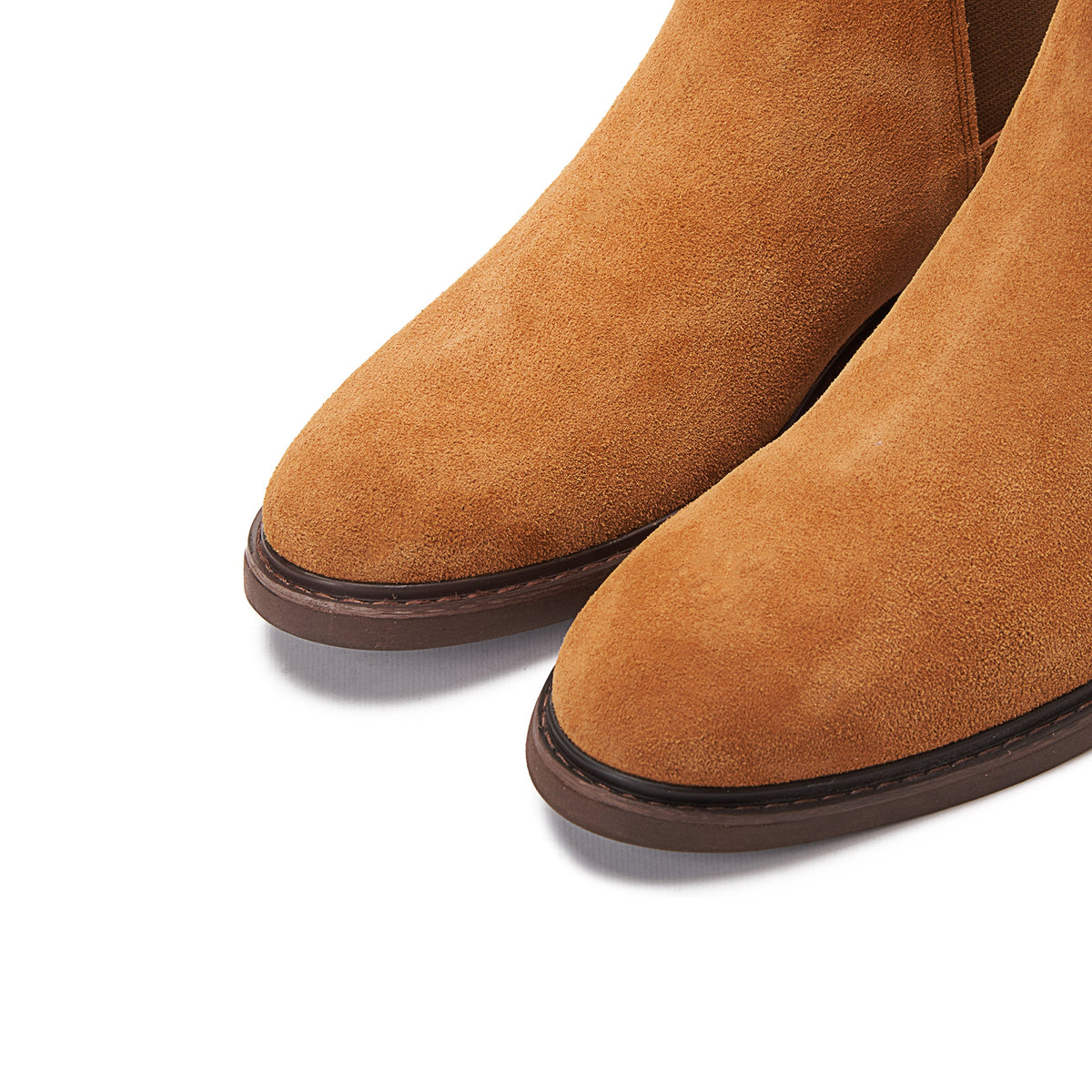 Premium Suede Chelsea Boot — Havana