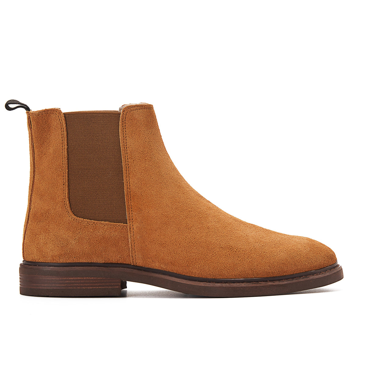 Premium Suede Chelsea Boot — Havana