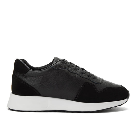 Everyday Suede Sneaker — Black