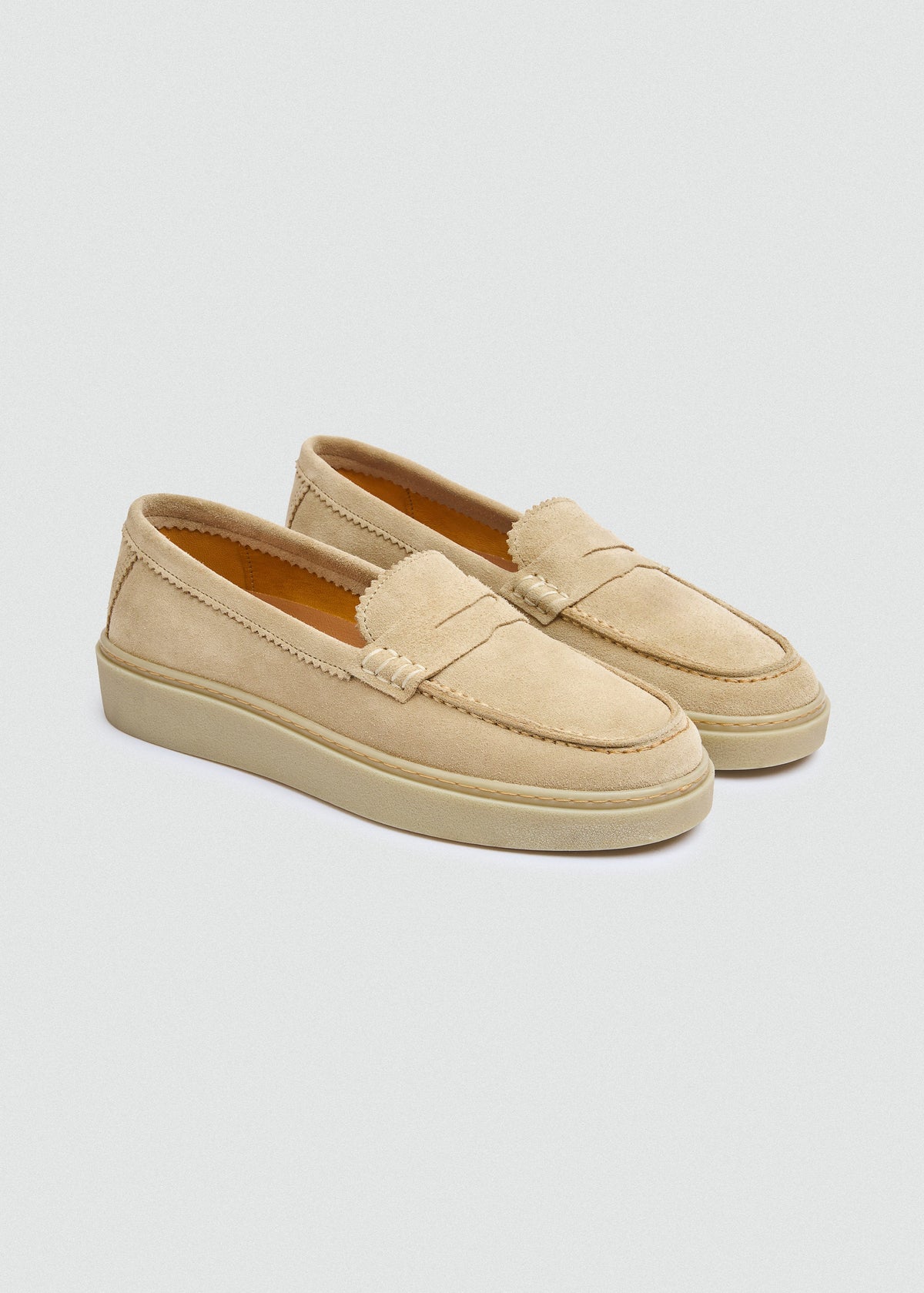 Penny Suede Espadrille II — Beige