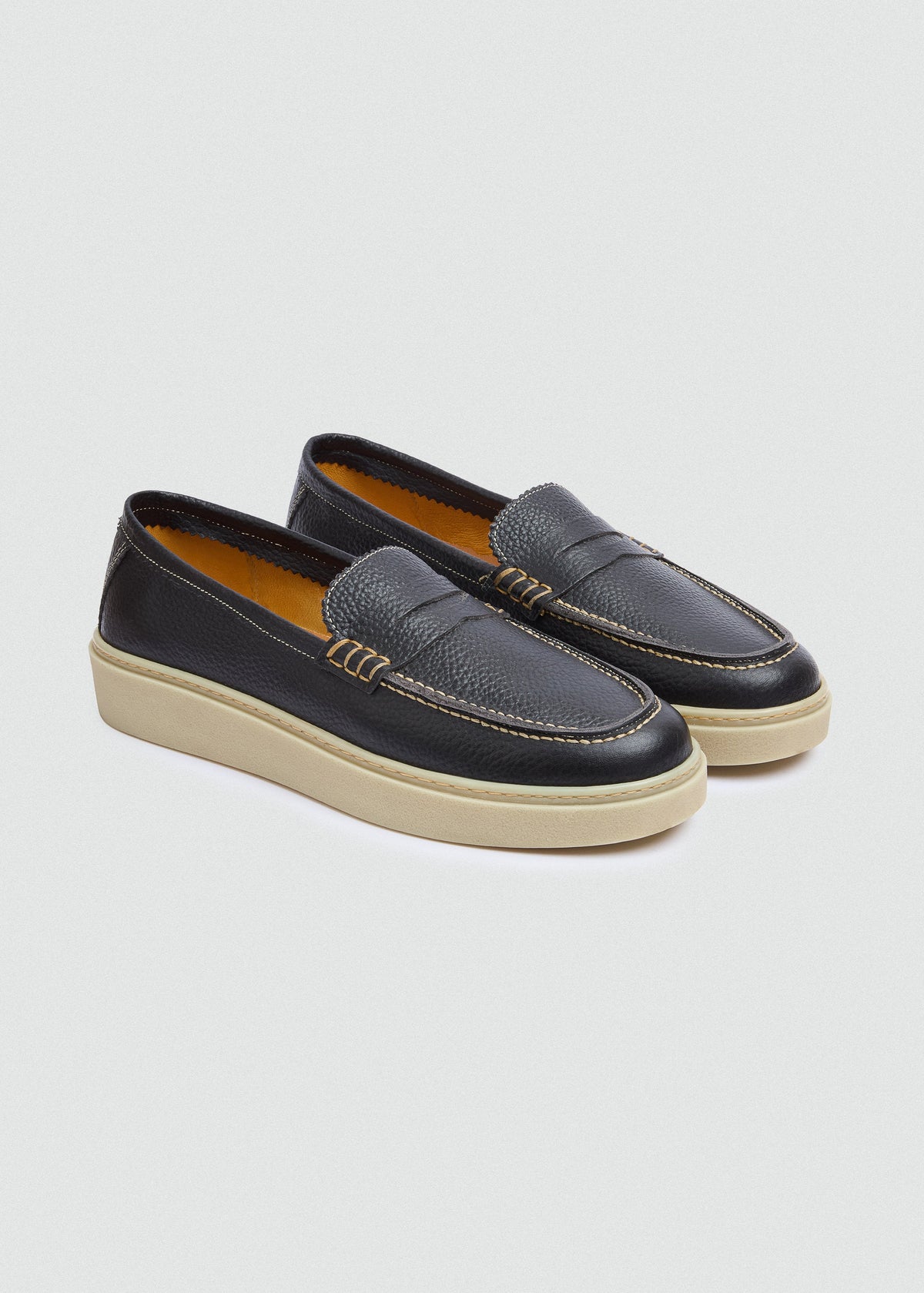 Penny Canvas Espadrille — Black