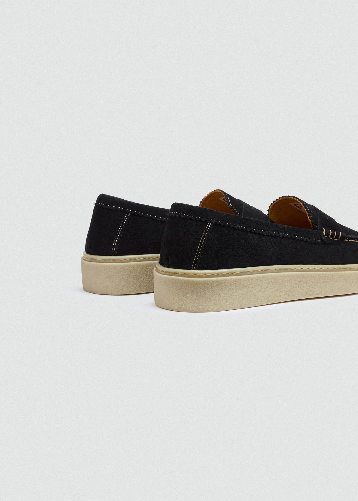 Penny Suede Espadrille — Navy Blue