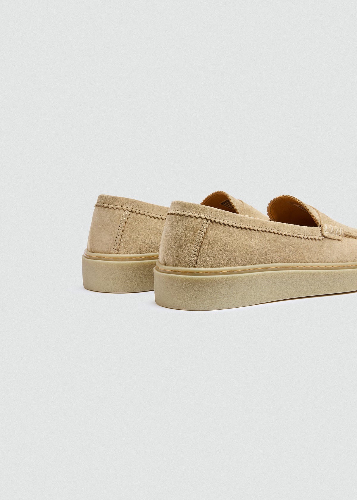 Penny Suede Espadrille II — Beige