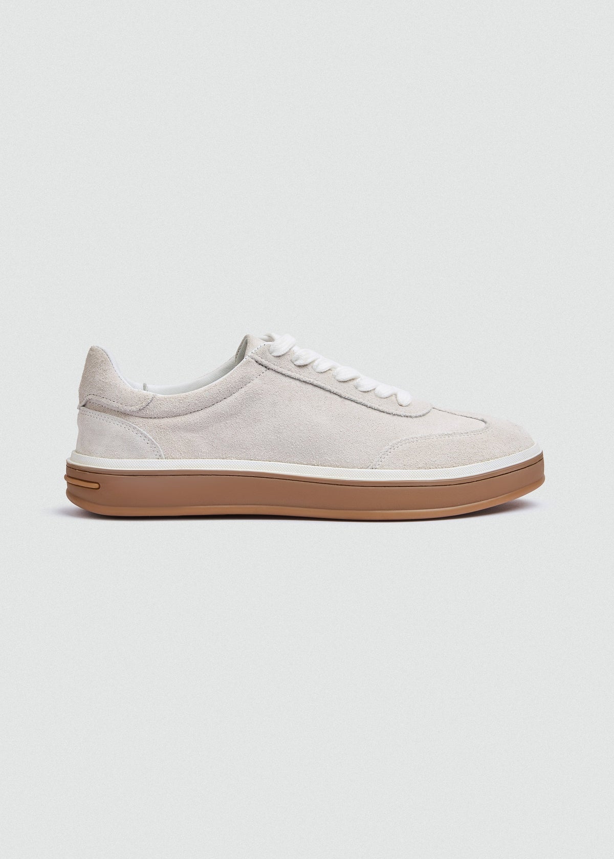 Retro Suede Sneaker — Grey