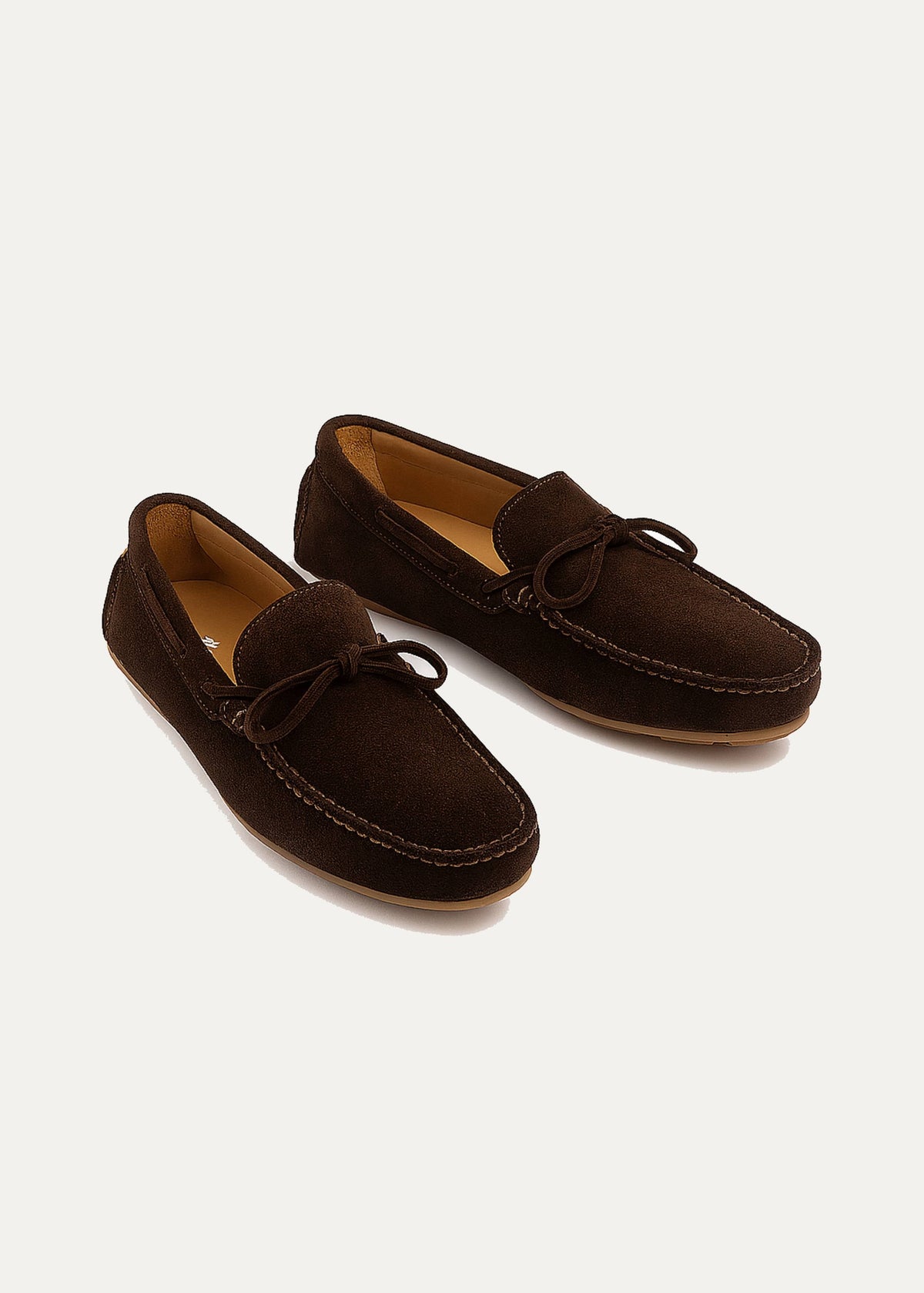 Suede Boat Shoe II — Brown
