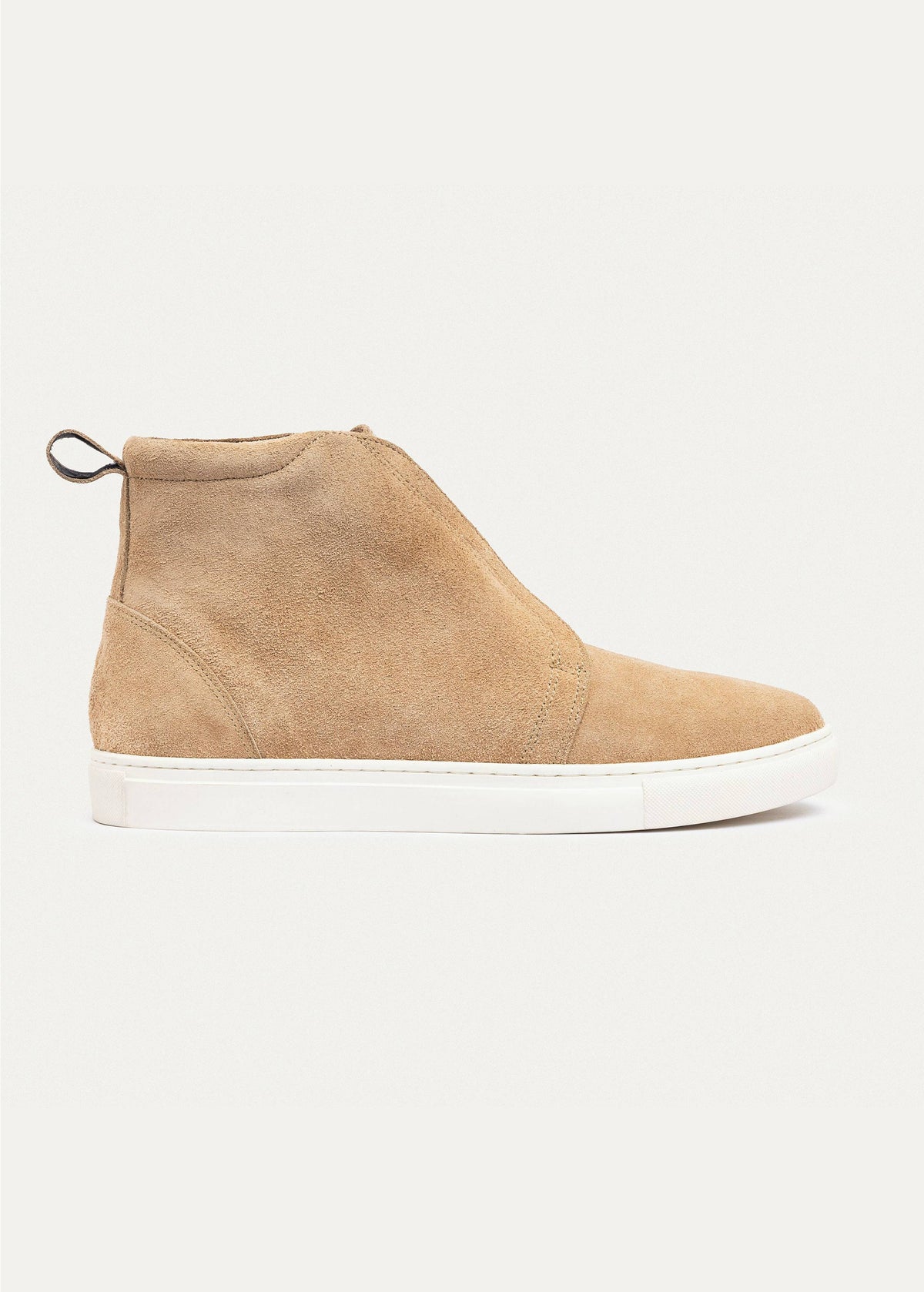 Urban Suede Sneaker Boot — Beige
