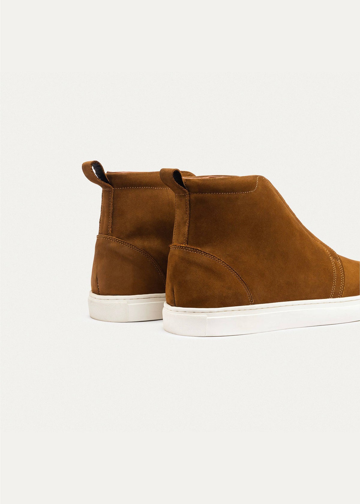 Urban Suede Sneaker Boot — Brown