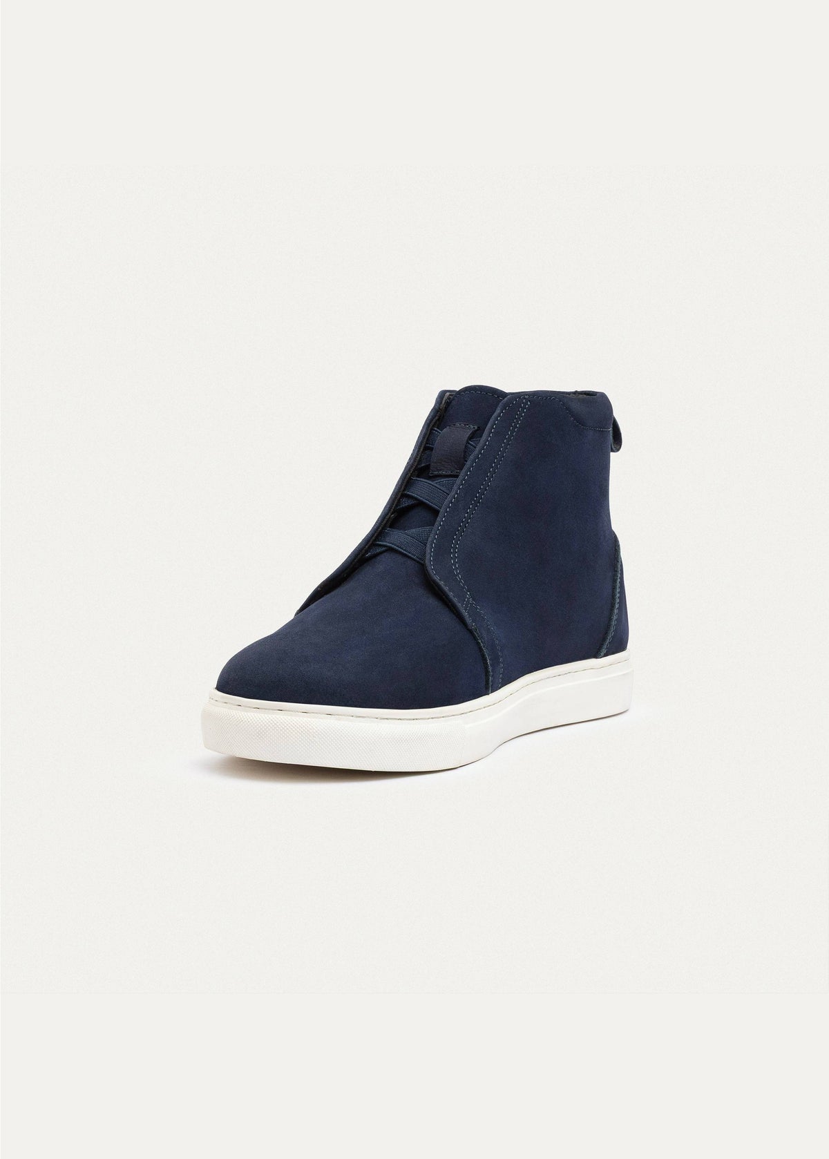 Urban Suede Sneaker Boot — Navy Blue