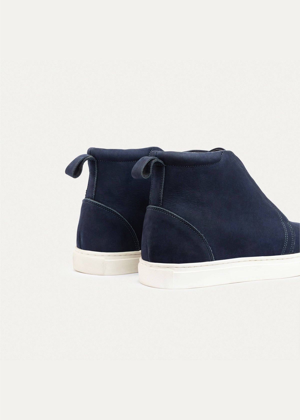 Urban Suede Sneaker Boot — Navy Blue