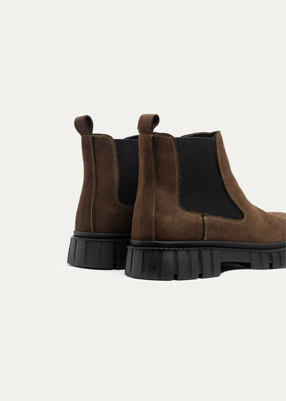 Leather Chelsea Boot — Olive