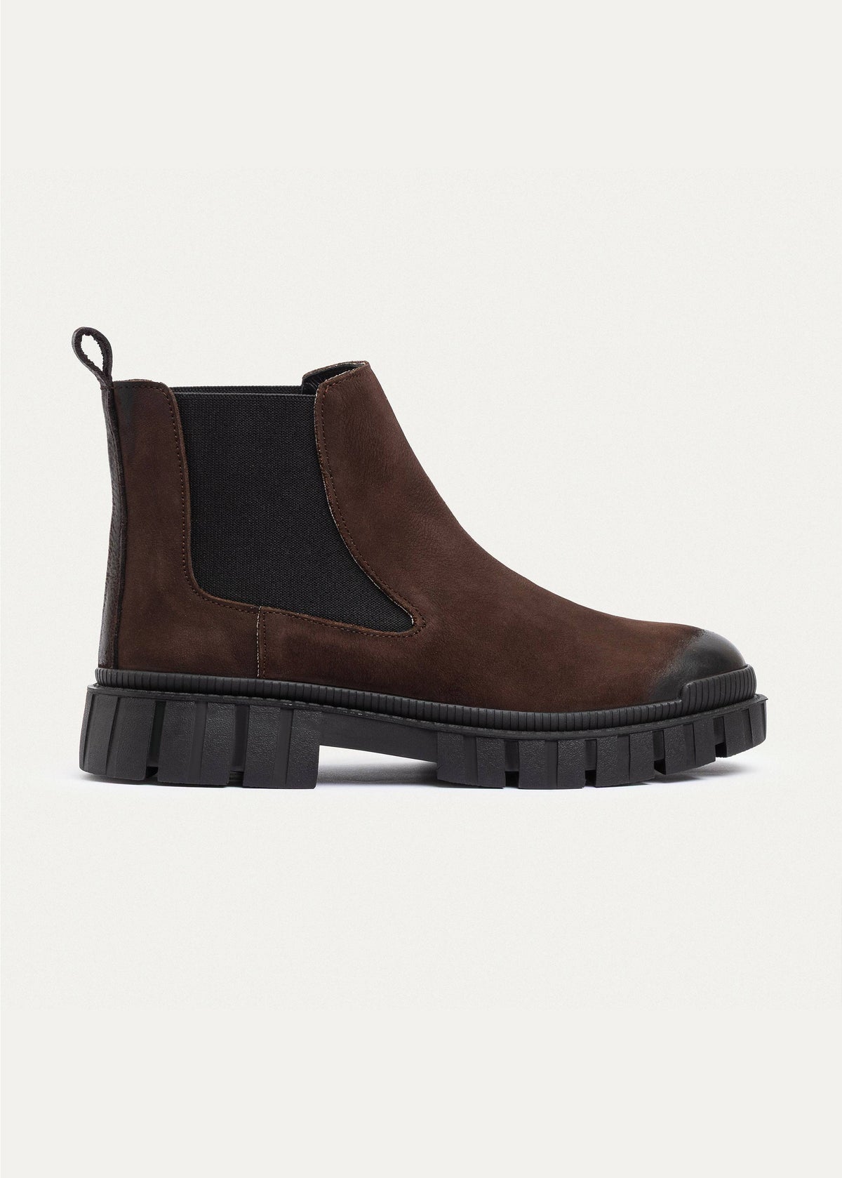 Leather Chelsea Boot II — Brown