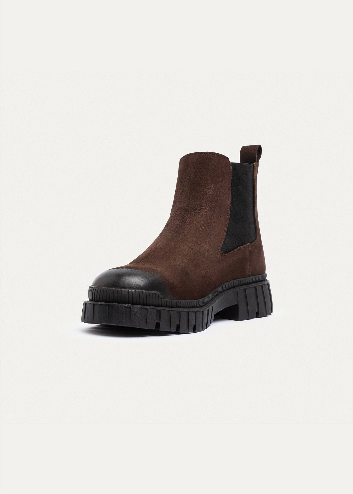 Leather Chelsea Boot II — Brown