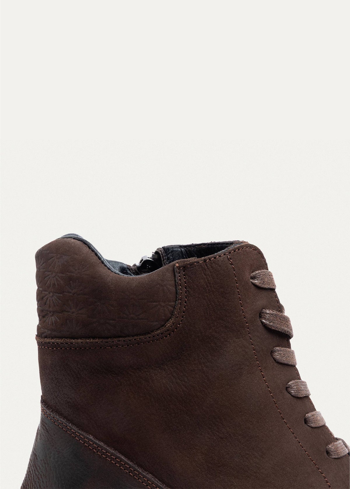 Leather Trail Boot — Brown
