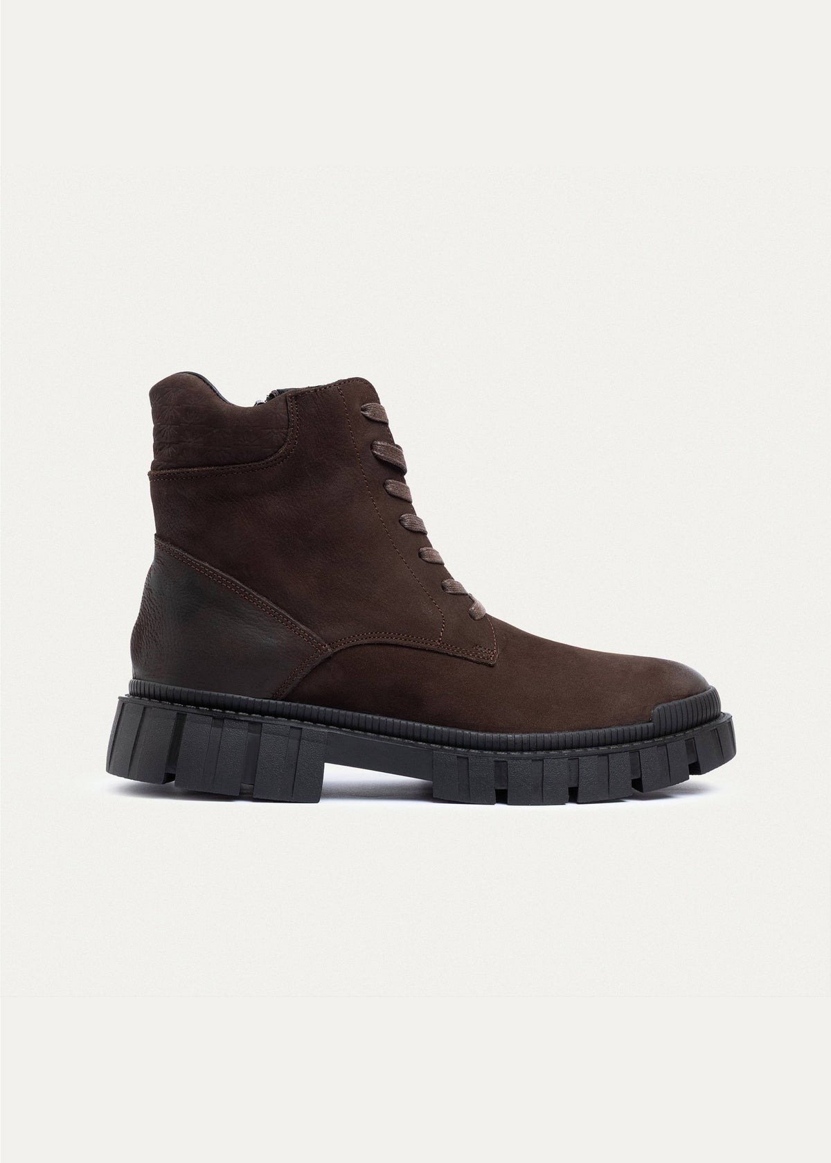 Leather Trail Boot — Brown