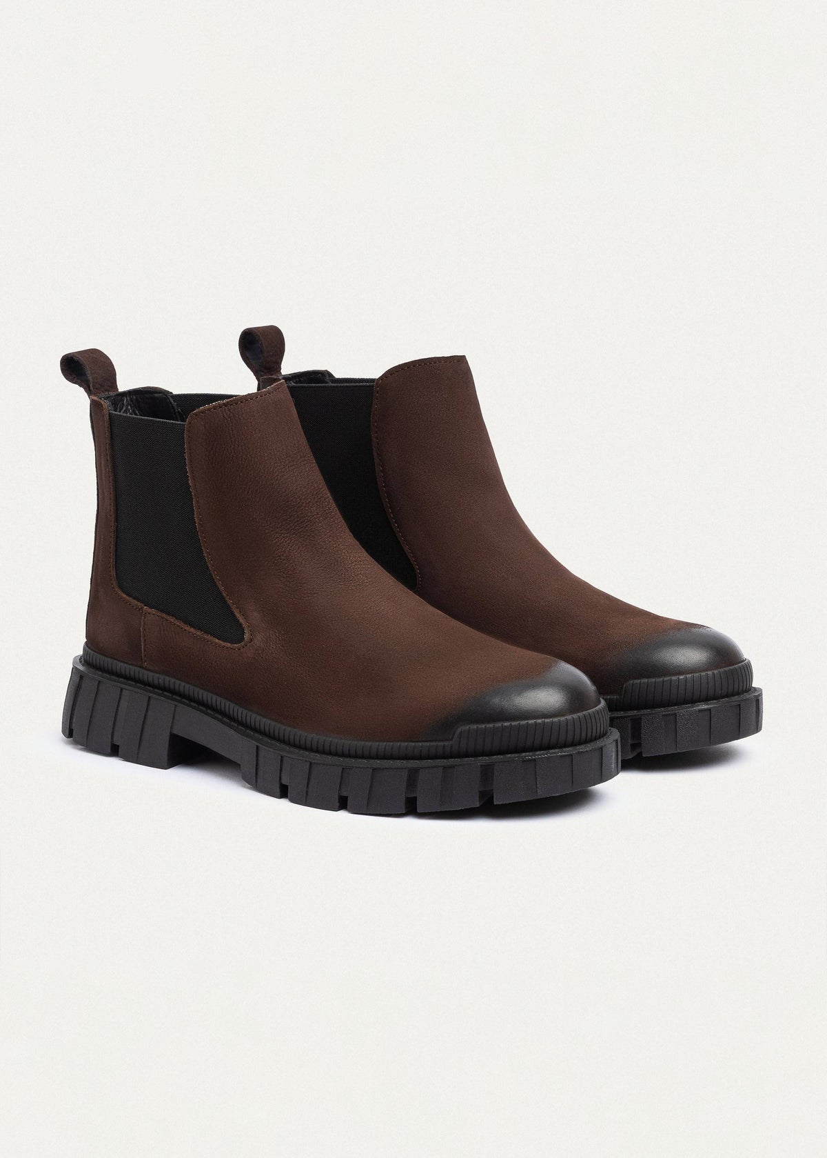 Leather Chelsea Boot II — Brown