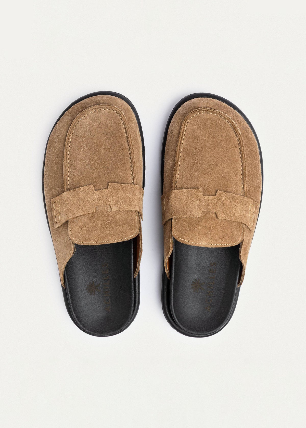 Mule Suede Loafer — Cafe