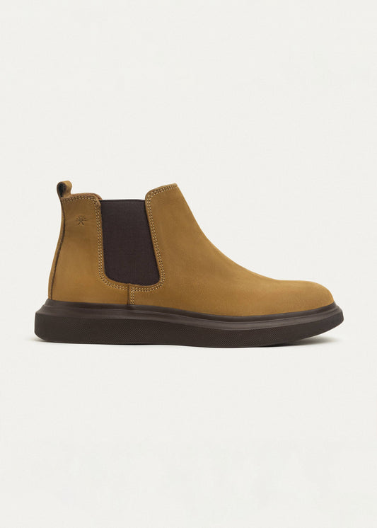 Urban Leather Chelsea Boot — Sandy Brown