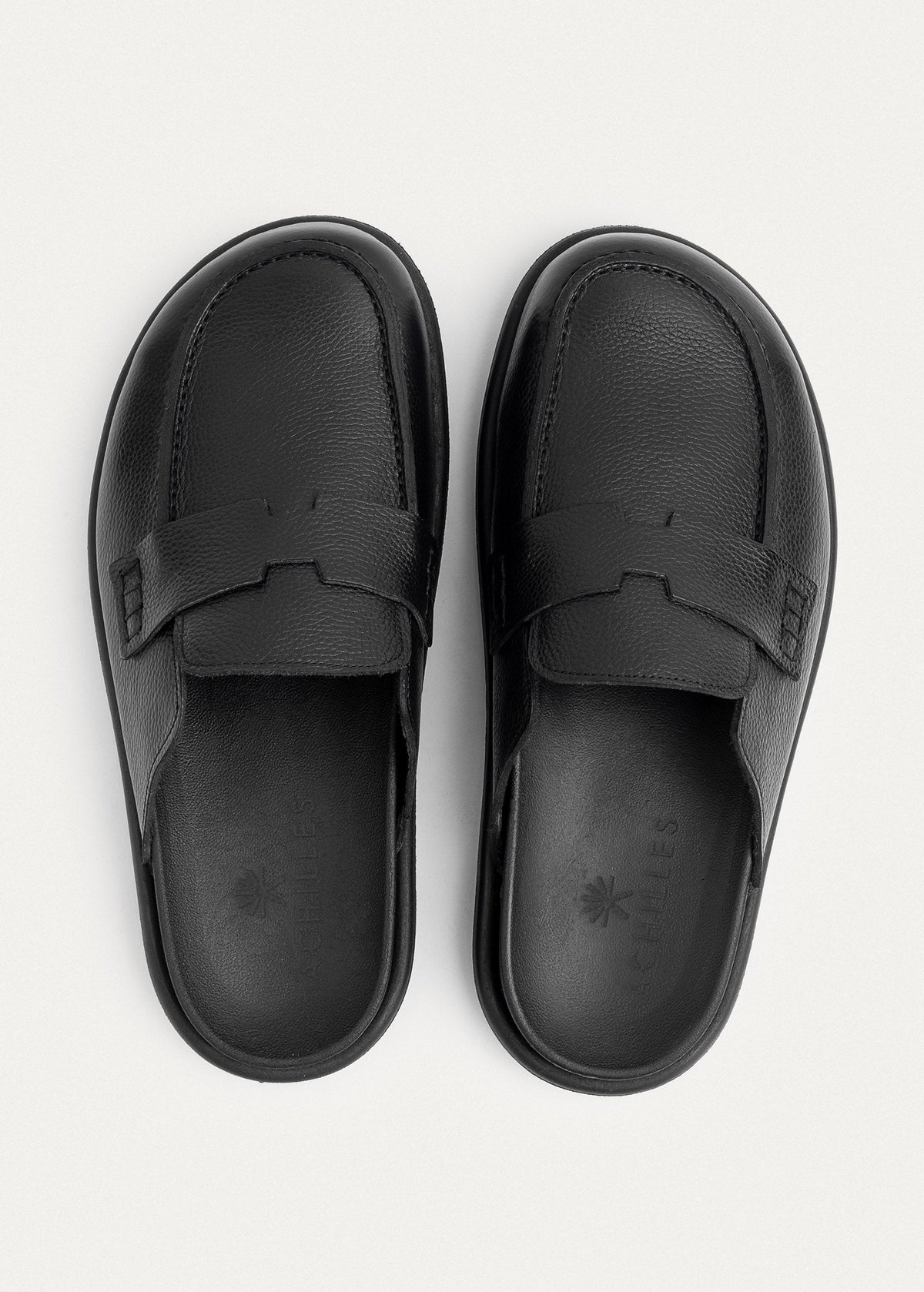 Pebbled Leather Loafer