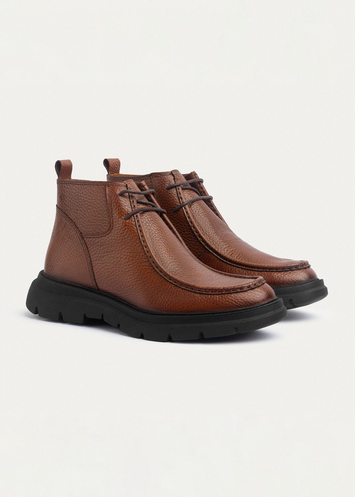 Leather Chukka Boot — Havana