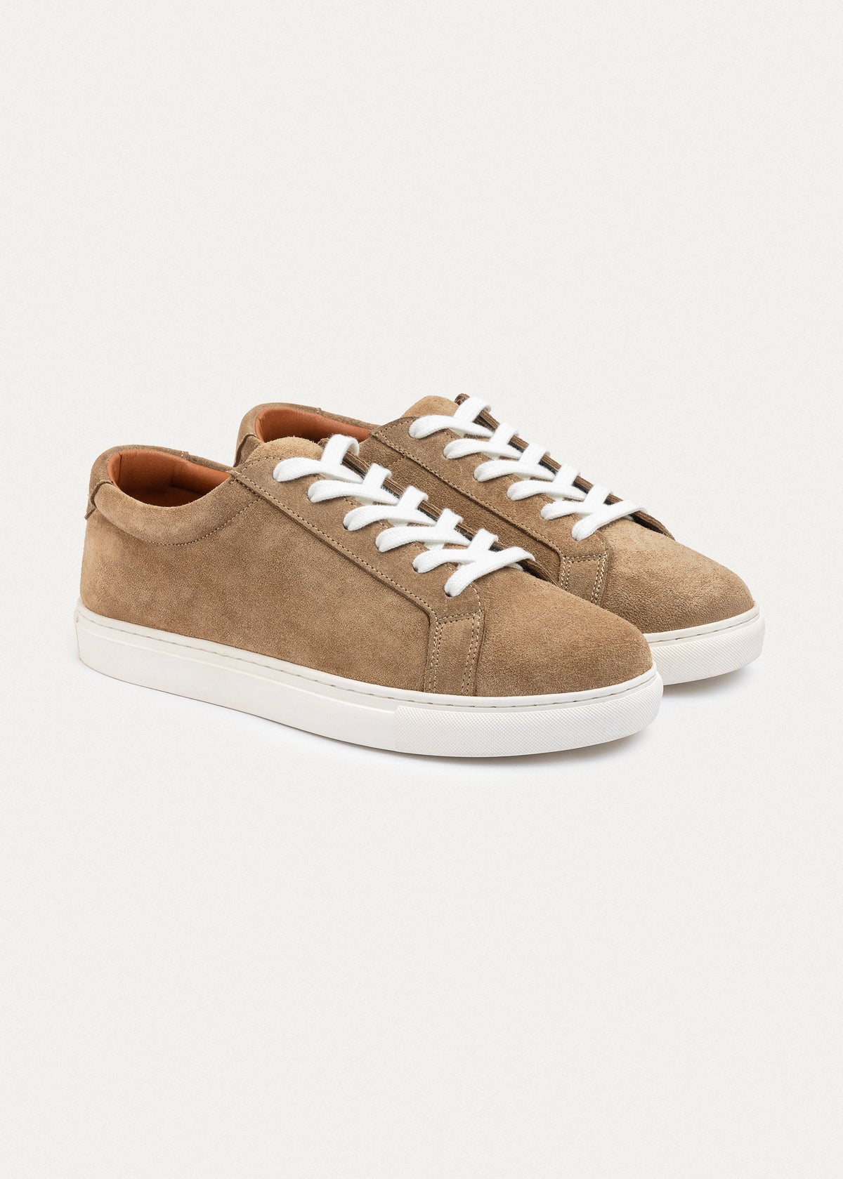 Leather Comfort Sneaker — Cafe