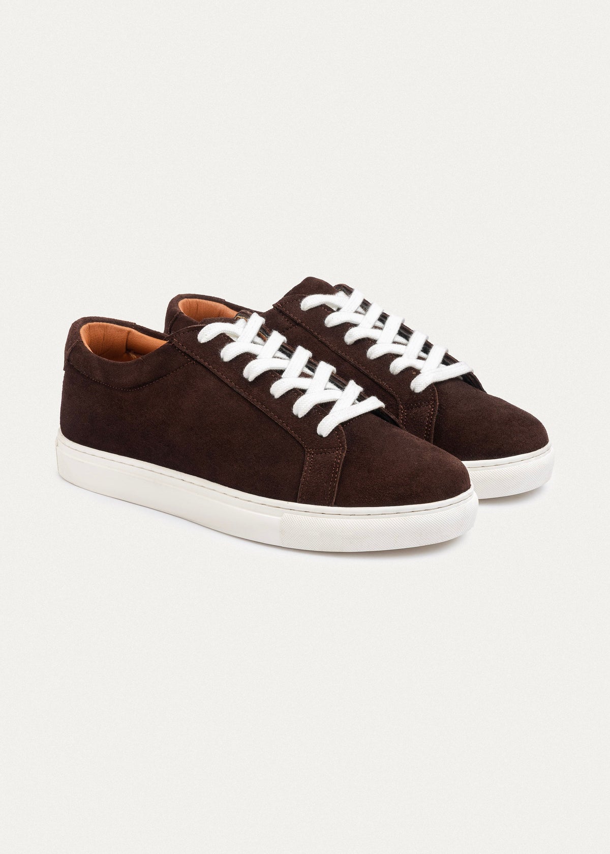 Leather Comfort Sneaker — Brown