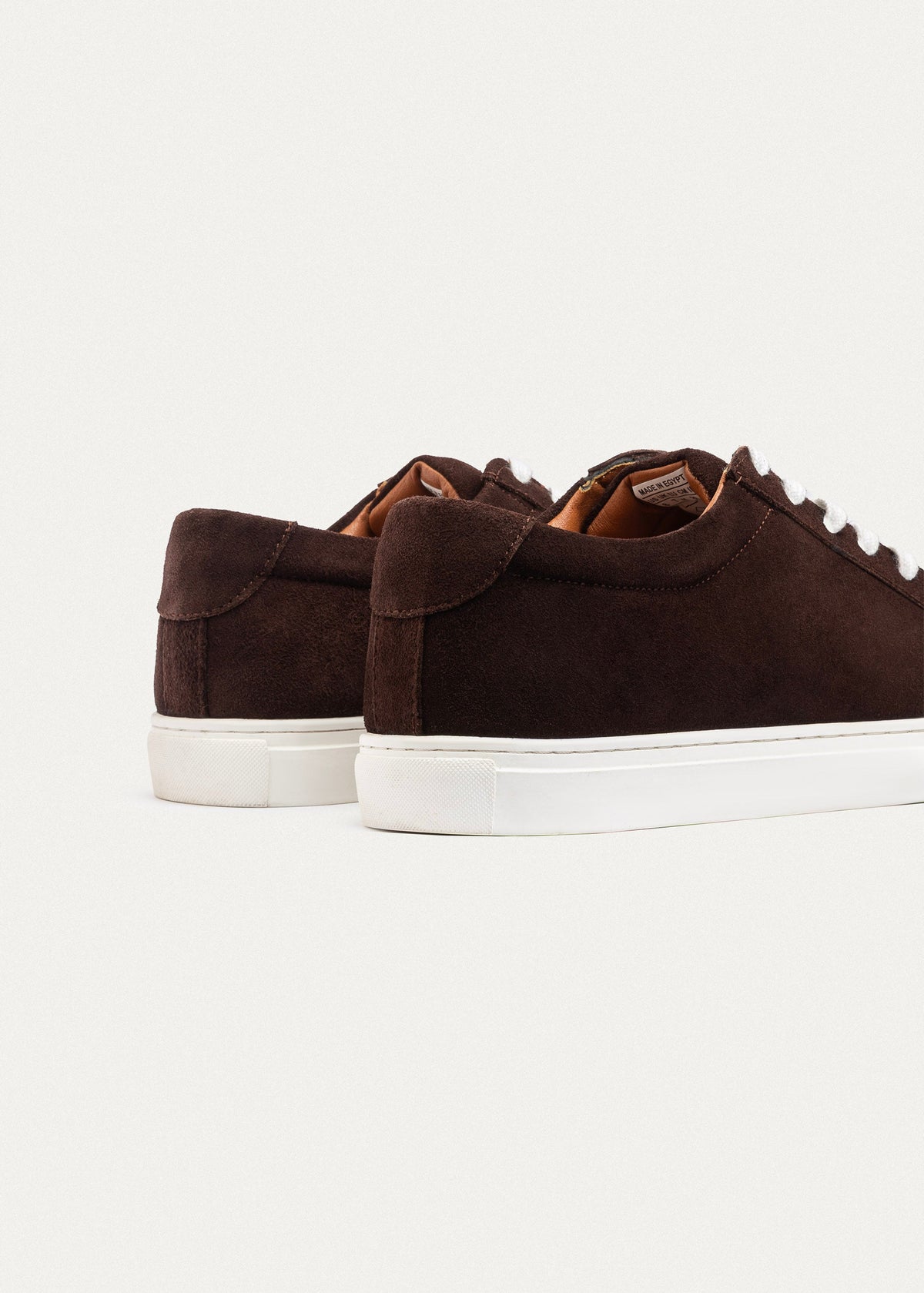 Leather Comfort Sneaker — Brown