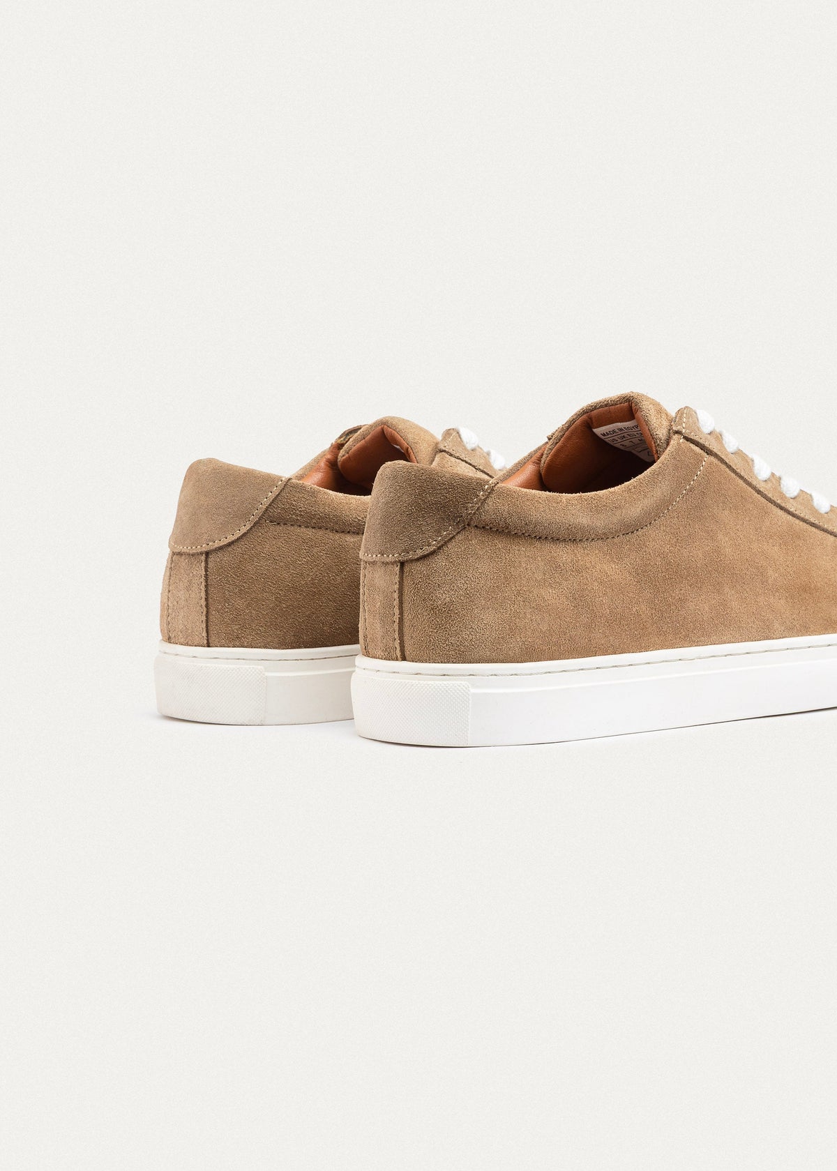 Leather Comfort Sneaker — Cafe