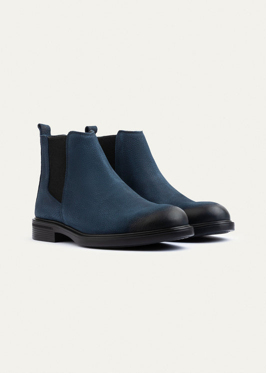 Classic Chelsea Boots — NavyBlue