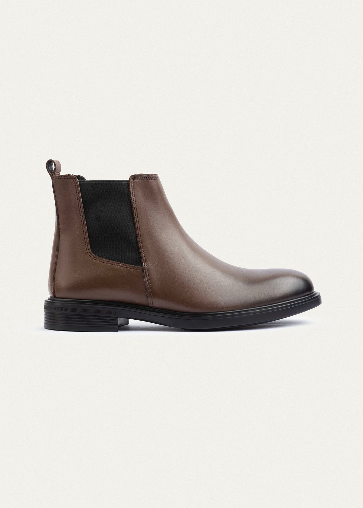 Leather Chelsea Boot — Brown